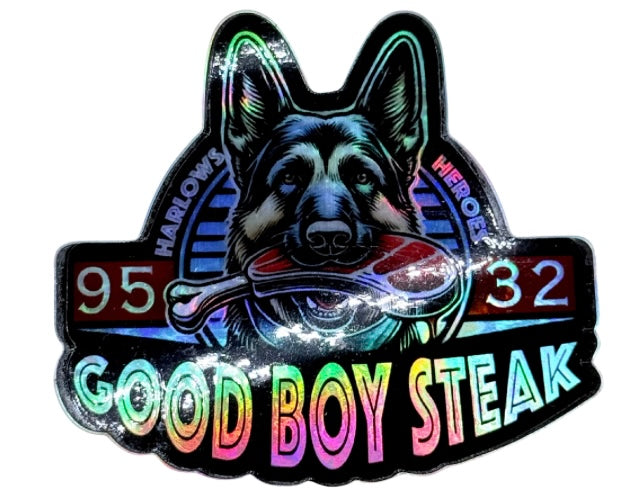 HH Sticker | Good Boy Steak